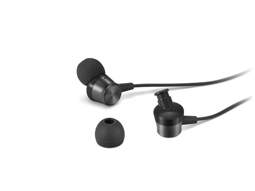 Lenovo 4XD1J77351 headphones/headset Wired In-ear Office/Call center USB Type-C Black - 4XD1J77351