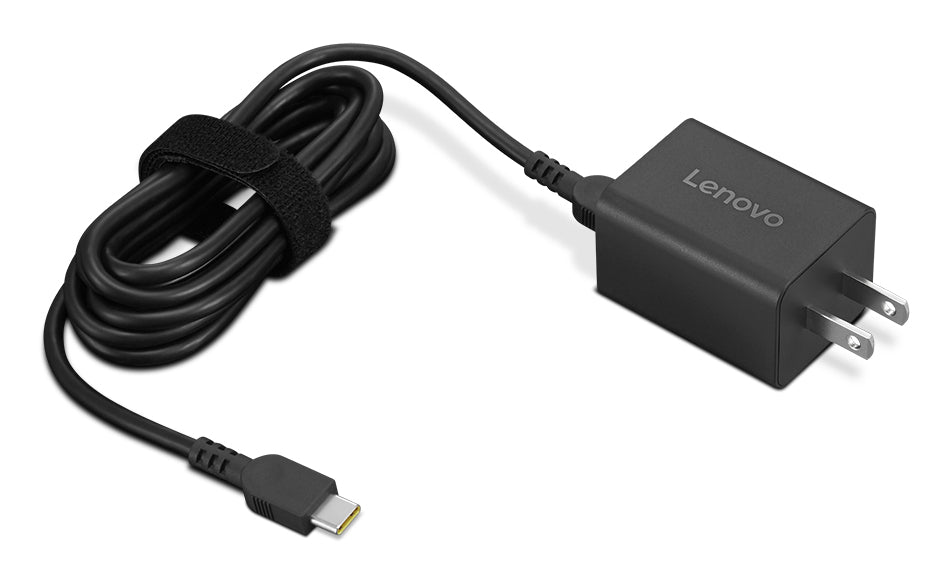 Lenovo 40AWGN65US power adapter/inverter Indoor 65 W Black - 40AWGN65US LENOVO