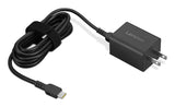 Lenovo 40AWGN65US power adapter/inverter Indoor 65 W Black - 40AWGN65US LENOVO