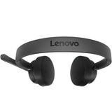Lenovo 4XD1Q30302 headphones/headset Wireless Head-band Calls/Music Bluetooth Black - 4XD1Q30302 LENOVO