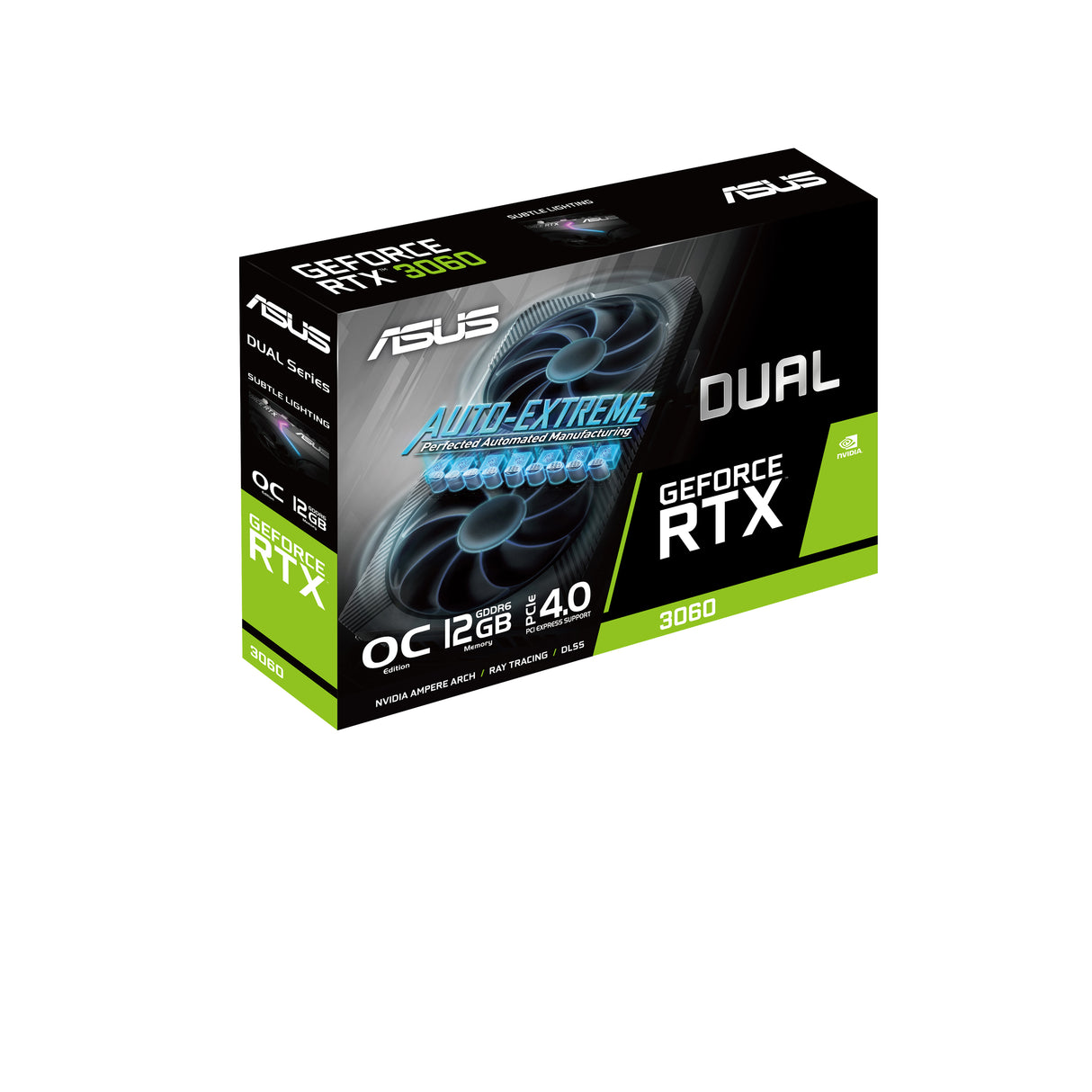 ASUS Dual -RTX3060-O12G-V2 NVIDIA GeForce RTX 3060 12 GB GDDR6 - DUAL-RTX3060-O12G-V2