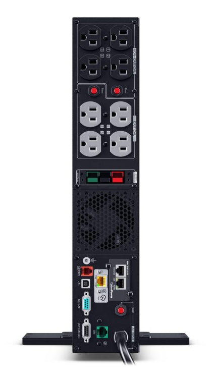 CyberPower Smart App Sinewave uninterruptible power supply (UPS) Line-Interactive 1.5 kVA 1500 W 8 AC outlet(s) - PR1500RTXL2UCN CYBERPOWER