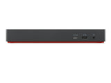 Lenovo 40B00300US laptop dock/port replicator Wired Thunderbolt 4 Black, Red - 40B00300US LENOVO