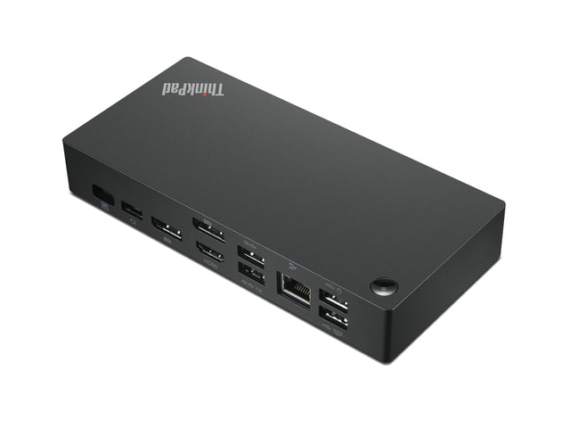 Lenovo 40AY0090US laptop dock/port replicator Wired USB 3.2 Gen 1 (3.1 Gen 1) Type-C Black - 40AY0090US LENOVO
