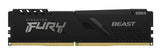 Kingston Technology FURY Beast 8GB 3600MT/s DDR4 CL17 DIMM Black - KF436C17BB/8