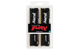 Kingston Technology FURY Beast 64GB 3200MT/s DDR4 CL16 DIMM (Kit of 2) Black - KF432C16BBK2/64