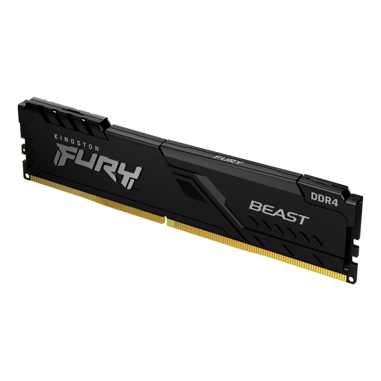 Kingston Technology FURY Beast 16GB 3600MT/s DDR4 CL17 DIMM (Kit of 2) Black - KF436C17BBK2/16
