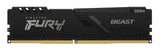 Kingston Technology FURY Beast 16GB 3200MT/s DDR4 CL16 DIMM Black - KF432C16BB/16