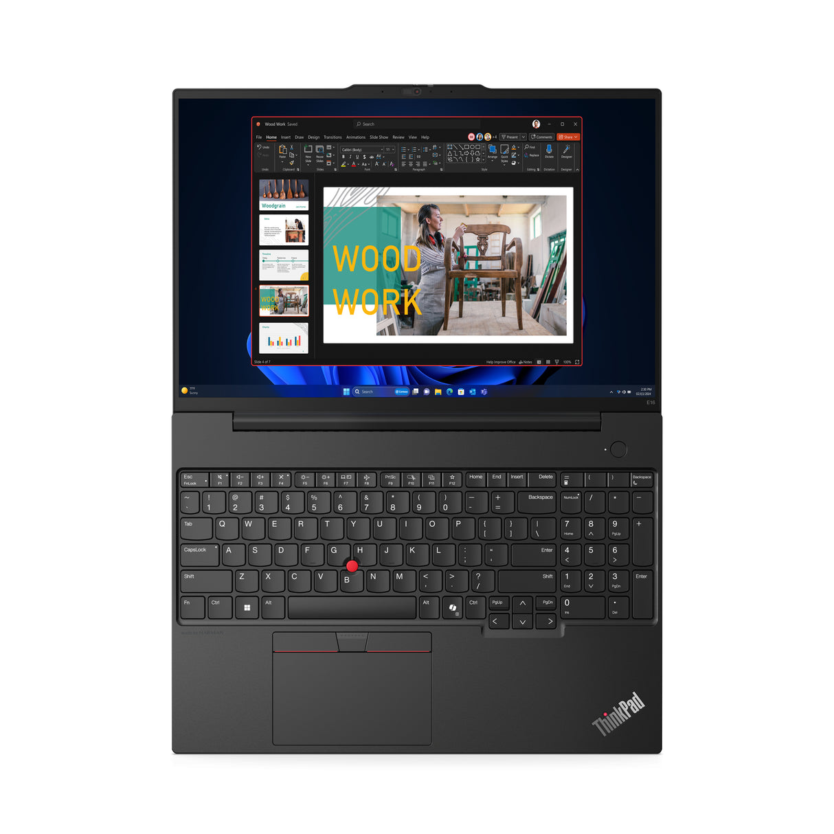 Lenovo ThinkPad E16 Gen 2 (AMD) AMD Ryzen™ 7 7735U Laptop 40.6 cm (16") Touchscreen WUXGA 16 GB DDR5-SDRAM 512 GB SSD Wi-Fi 6E (802.11ax) Windows 11 Pro English Black - 21M5000KUS LENOVO