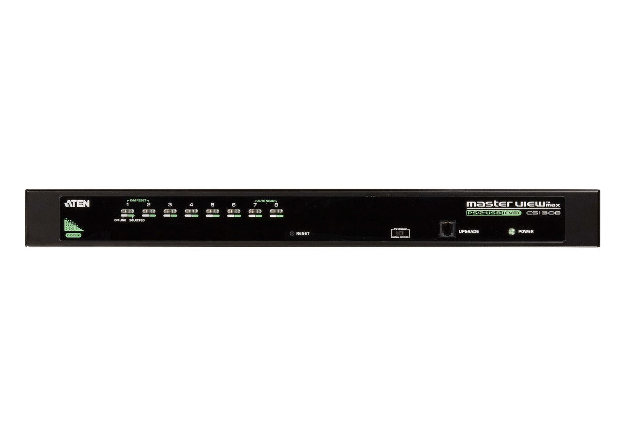 ATEN CS1308 KVM switch Rack mounting Black - CS1308