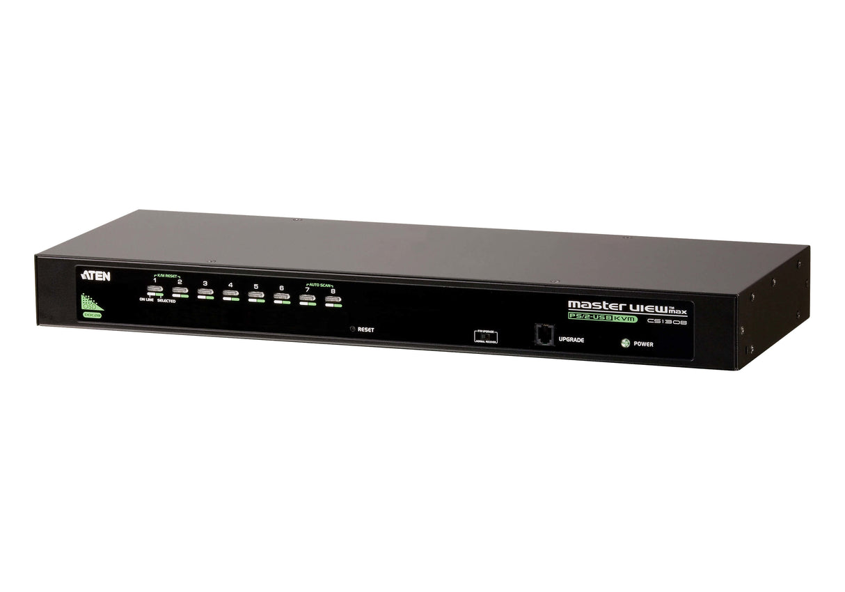 ATEN CS1308 KVM switch Rack mounting Black - CS1308