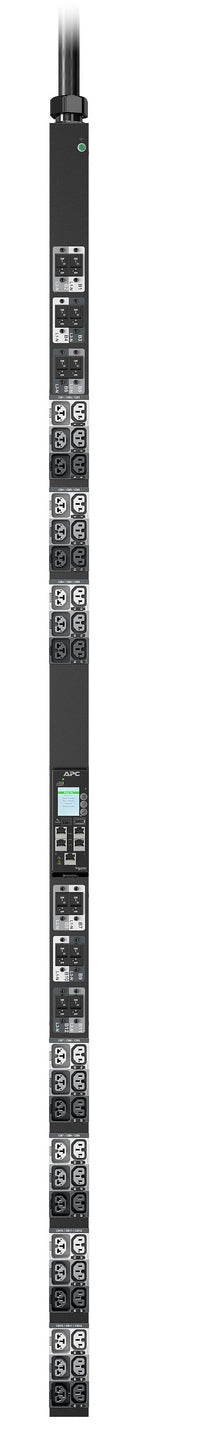 APC NetShelter Rack PDU Advanced Gen 2, Metered, 3Phase, 43.5kW 400V 63A or 34.6kW 415V 60A, 560P6, 42 Outlet - APDU11450ME APC