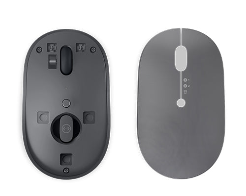 Lenovo Go Wireless Multi Device mouse Office Ambidextrous RF Wireless + Bluetooth + USB Type-A Optical 2400 DPI - GY51C21211