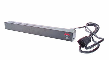 APC NetShelter Basic Rack PDU, 1U, 1PH, 3.7kW 230V 16A or 3.3kW 208V 16A, x12 C13 outlets, C20 cord - AP9565 APC