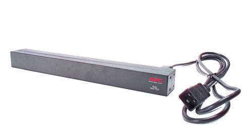 APC NetShelter Basic Rack PDU, 1U, 1PH, 3.7kW 230V 16A or 3.3kW 208V 16A, x12 C13 outlets, C20 cord - AP9565