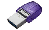 Kingston Technology DataTraveler 128GB microDuo 3C 200MB/s dual USB-A + USB-C - DTDUO3CG3/128GB