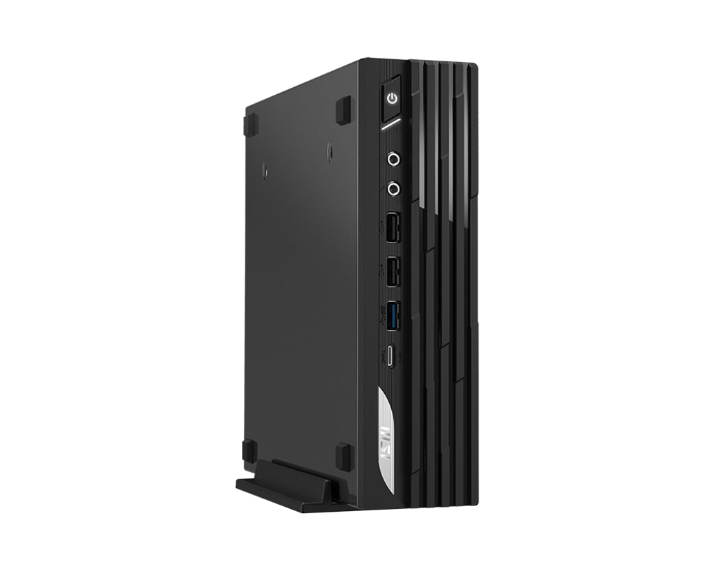 MSI Pro DP21 14M-1004US Intel® Core™ i3 i3-14100 8 GB DDR5-SDRAM 500 GB SSD Windows 11 Home Desktop Mini PC Black - PRODP2114M1004 MSI