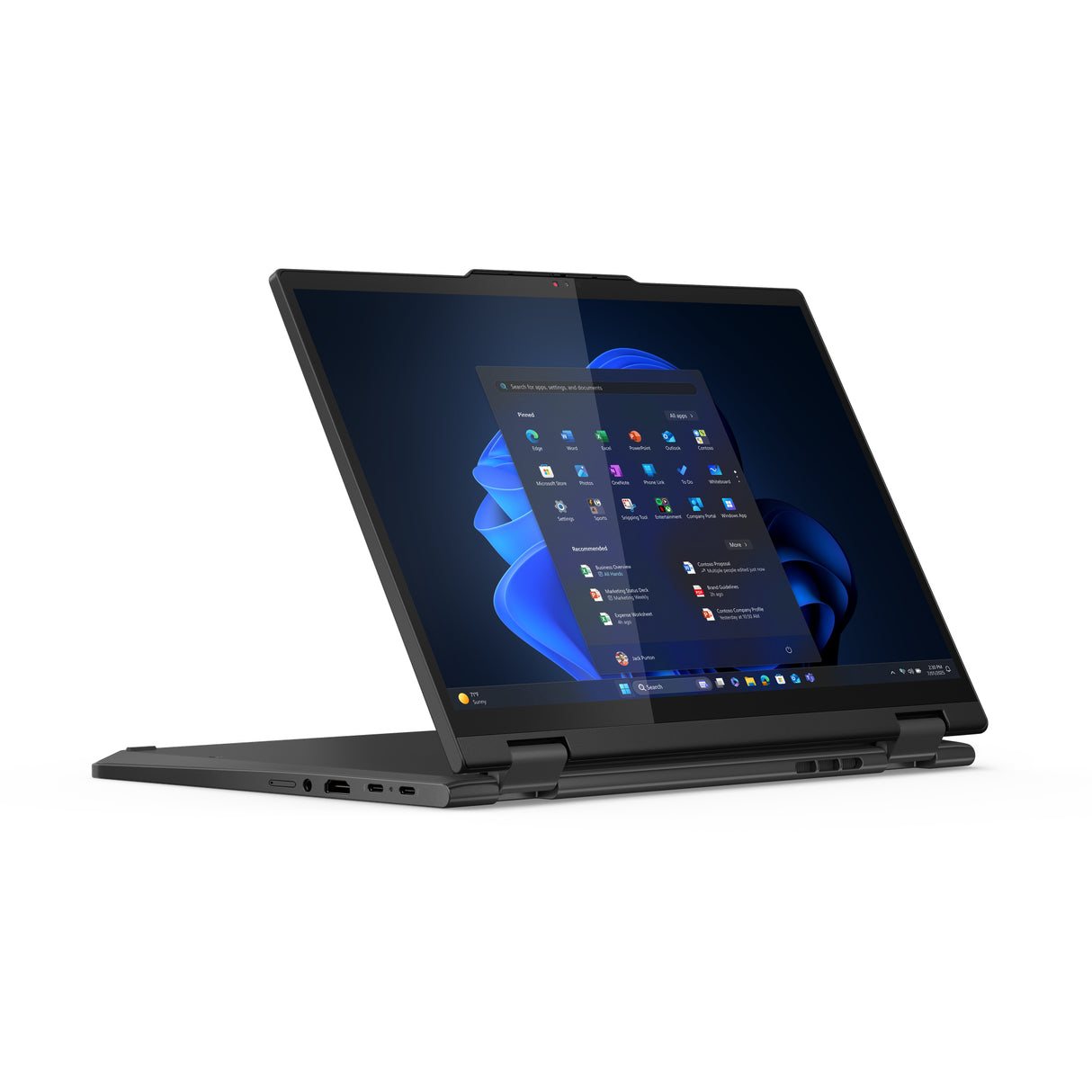 Lenovo ThinkPad T14s 2-in-1 Gen 1 Intel Core Ultra 7 265U Hybrid (2-in-1) 35.6 cm (14") Touchscreen WUXGA 32 GB LPDDR5x-SDRAM 512 GB SSD Wi-Fi 7 (802.11be) Windows 11 Pro US English Black - 21R3004BUS