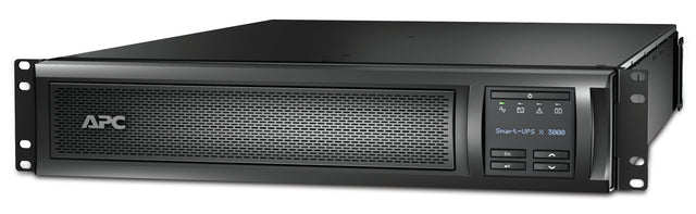 APC Smart-UPS X SMX3000RMHV2U - 3000VA, 8x C13, 1x C19 outlet, USB, expandable runtime - SMX3000RMHV2U APC