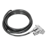 Targus ASP95GL cable lock Silver 2 m - ASP95GL