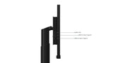Lenovo ThinkVision P27u-20 computer monitor 68.6 cm (27") 3840 x 2160 pixels 4K Ultra HD LED Black - 62CBRAR6US