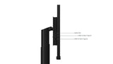 Lenovo ThinkVision P27u-20 68.6 cm (27") 3840 x 2160 pixels 4K Ultra HD LED Black - 62CBRAR6US