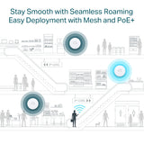 TP-Link Omada AX3000 Ceiling Mount WiFi 6 Access Point - EAP653