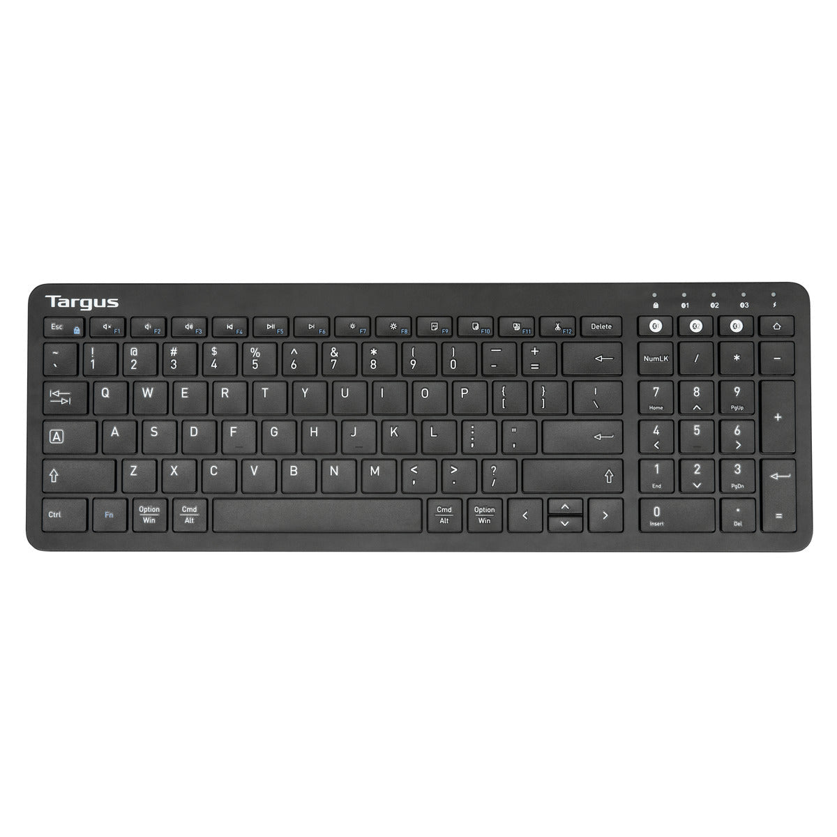 Targus AKM619AMUS keyboard Mouse included Universal Bluetooth QWERTY US English Black - AKM619AMUS