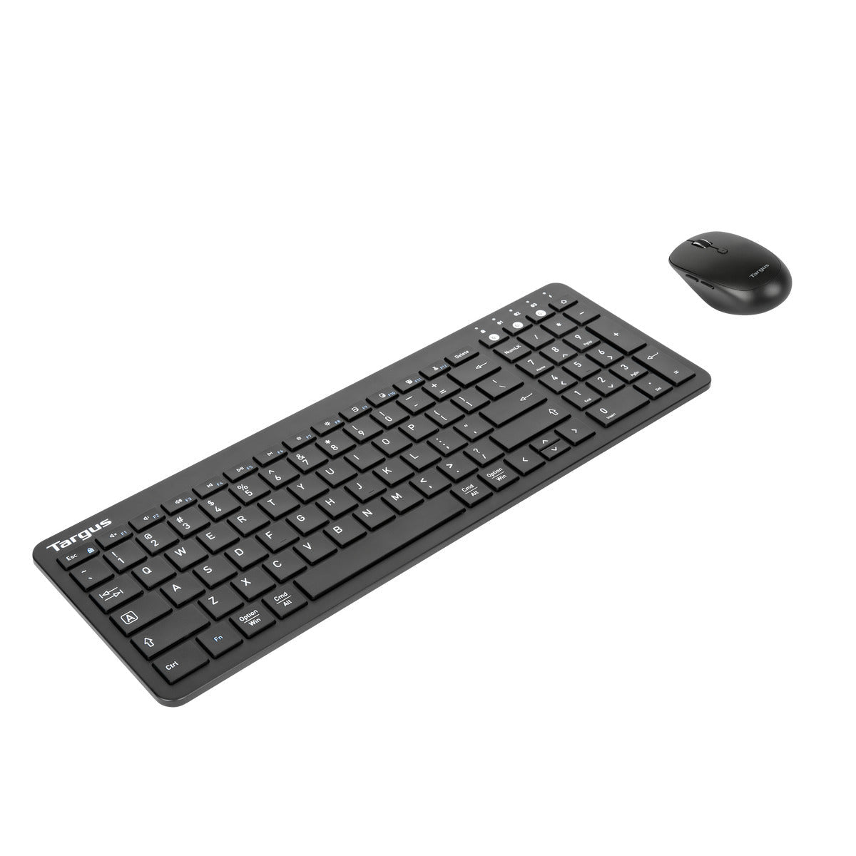 Targus AKM619AMUS keyboard Mouse included Universal Bluetooth QWERTY US English Black - AKM619AMUS