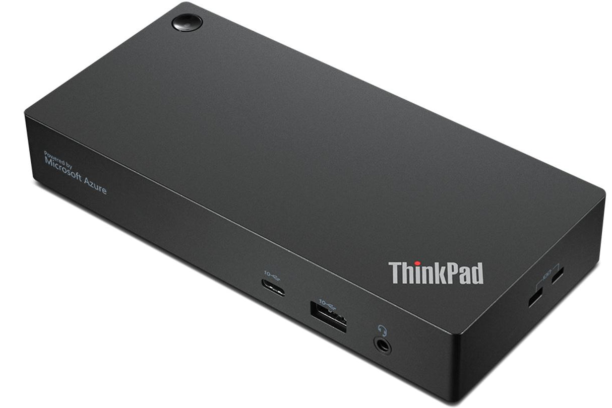 Lenovo 40B20135US laptop dock/port replicator Wired USB 3.2 Gen 1 (3.1 Gen 1) Type-A + Type-C Black - 40B20135US