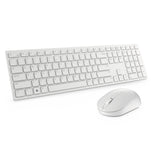 DELL KM5221W-WH keyboard Mouse included Office RF Wireless QWERTY US English White