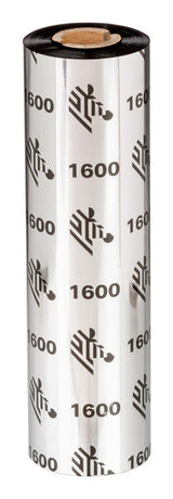 Zebra 1600 Wax thermal ribbon Black - 01600GS11007