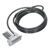 Targus ASP96RGL cable lock Silver 2 m - ASP96RGL