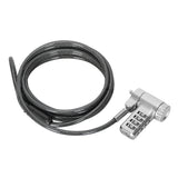 Targus ASP96RGL cable lock Silver 2 m - ASP96RGL