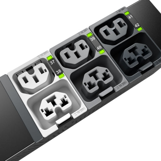 APC NetShelter Rack PDU Advanced, Switched, 3Phase, 22.1kW 400V 32A or 17.3kW 415V 30A, 48 Outlets, IEC309 - APDU10350SW APC