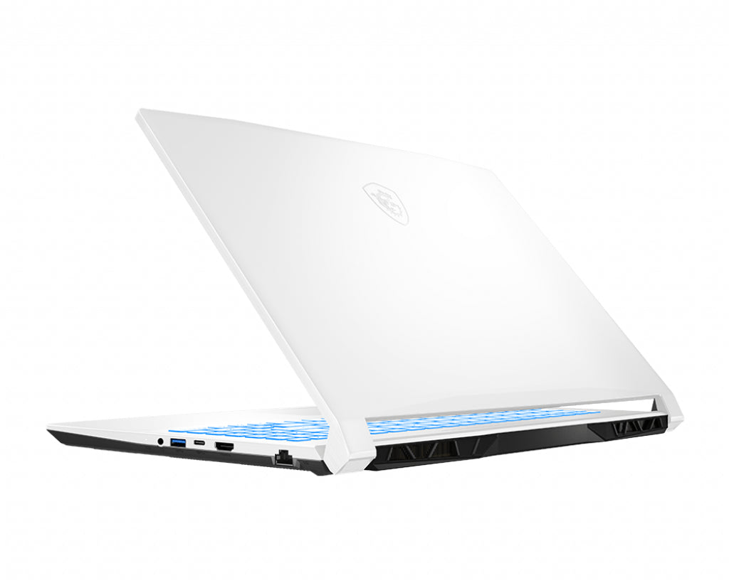 MSI Sword 15 A12UC-295 Intel® Core™ i5 i5-12450H Laptop 39.6 cm (15.6") Full HD 8 GB DDR4-SDRAM 512 GB SSD NVIDIA GeForce RTX 3050 Wi-Fi 6 (802.11ax) Windows 11 Home White - Sword1512295