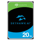 Seagate SkyHawk AI internal hard drive 20 TB 7200 RPM 512 MB 3.5" Serial ATA III - ST20000VE003