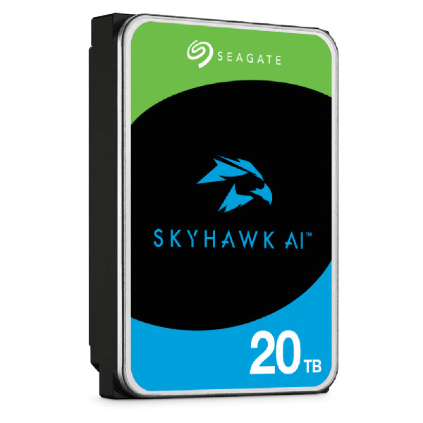 Seagate SkyHawk AI internal hard drive 20 TB 7200 RPM 512 MB 3.5" Serial ATA III - ST20000VE003
