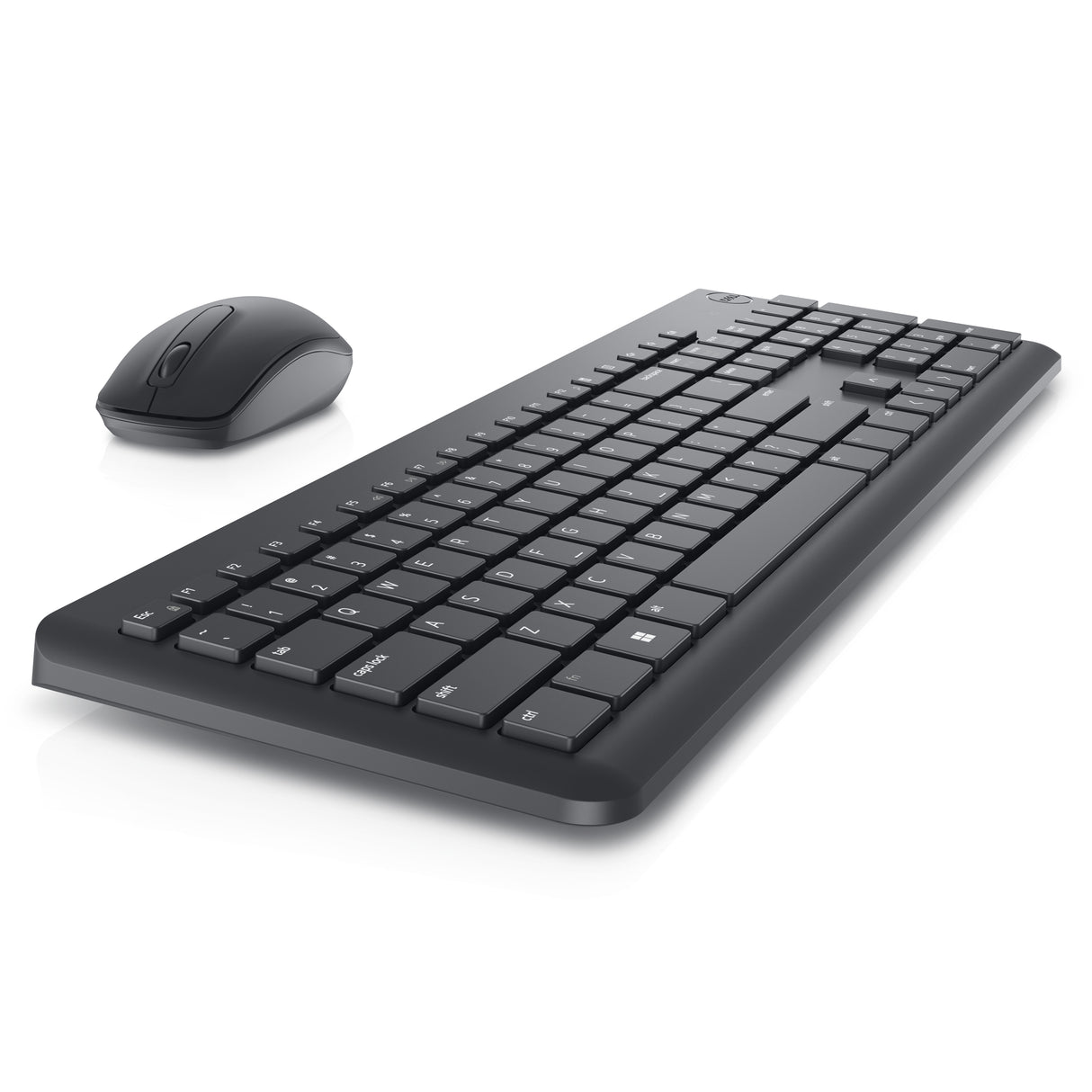 DELL KM3322W keyboard Mouse included Office RF Wireless US English Black - KM3322W-R-US DELL