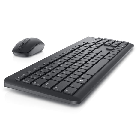 DELL KM3322W keyboard Mouse included Office RF Wireless US English Black - KM3322W-R-US DELL