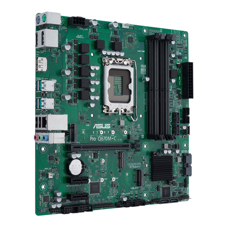 ASUS PRO Q670M-C-CSM Intel Q670 LGA 1700 micro ATX - PRO Q670M-C-CSM ASUS