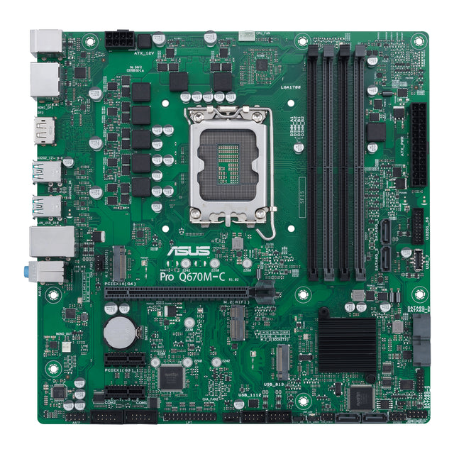 ASUS PRO Q670M-C-CSM Intel Q670 LGA 1700 micro ATX - PRO Q670M-C-CSM ASUS