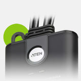 ATEN CS22HF KVM switch Black - CS22HF