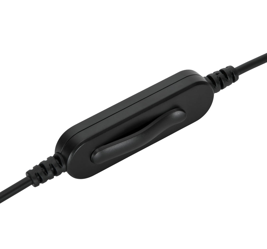 Targus AEH102TT headphones/headset Wired Head-band Office/Call center USB Type-A Black - AEH102TT