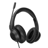 Targus AEH102TT headphones/headset Wired Head-band Office/Call center USB Type-A Black - AEH102TT