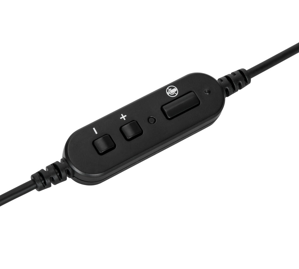 Targus AEH102TT headphones/headset Wired Head-band Office/Call center USB Type-A Black - AEH102TT