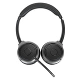 Targus AEH104TT headphones/headset Wired & Wireless Head-band Calls/Music USB Type-C Bluetooth Black - AEH104TT