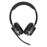 Targus AEH104TT headphones/headset Wired & Wireless Head-band Calls/Music USB Type-C Bluetooth Black - AEH104TT