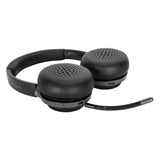 Targus AEH104TT headphones/headset Wired & Wireless Head-band Calls/Music USB Type-C Bluetooth Black - AEH104TT