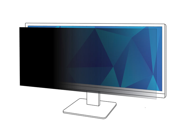 3M Privacy Filter for 38in Monitor, 21:9, PF380W2B - PF380W2B 3M